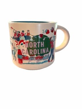 Starbucks Been There Series North Carolina Coffee Mug nwot